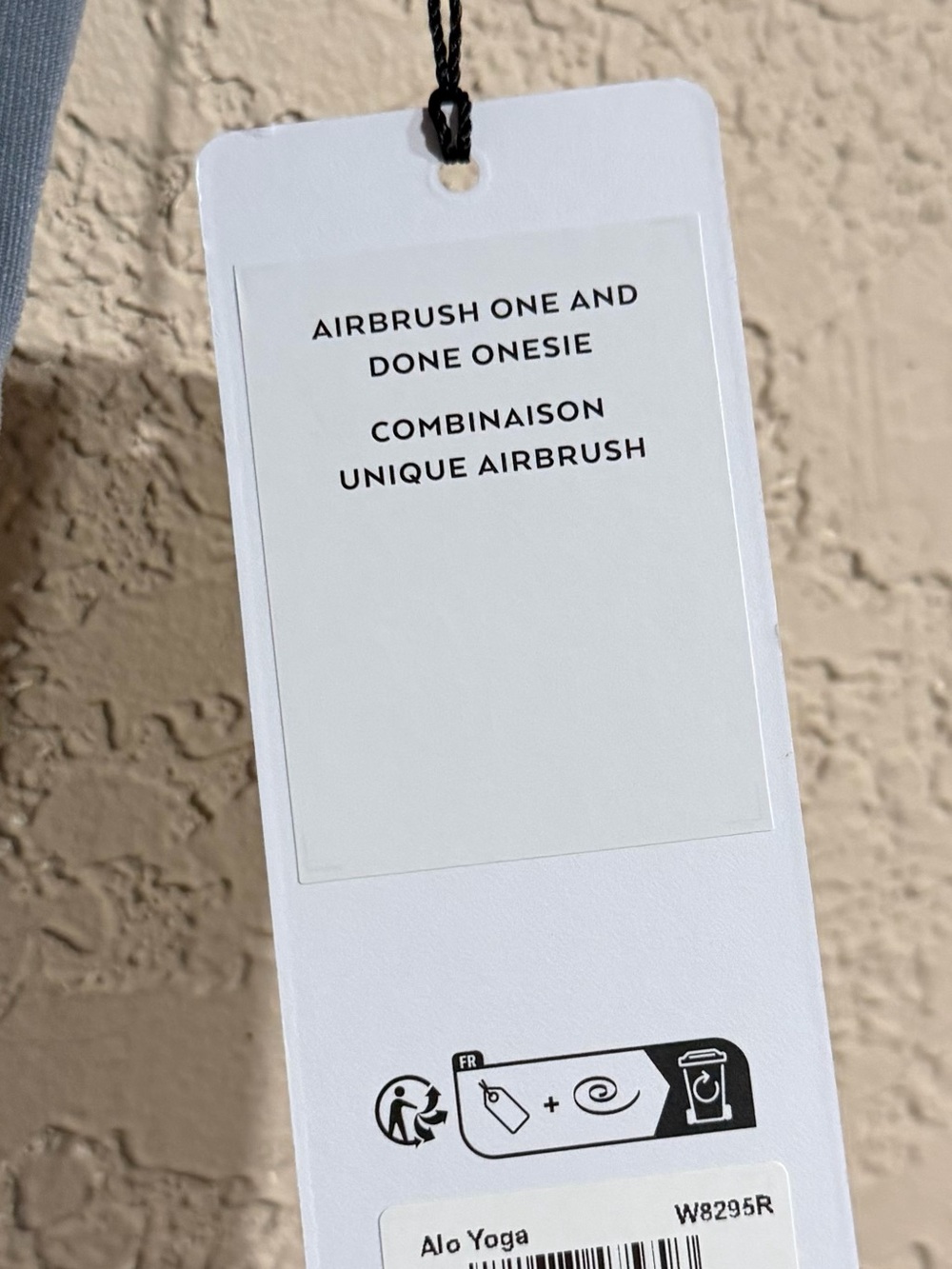 Alo Yoga | NWT! Airbrush One And Done Onsie In Steel Grey - Picture 4 of 5